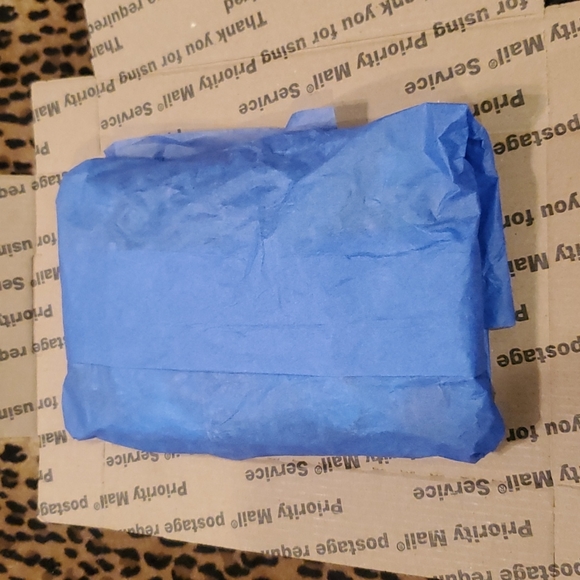 Vera Bradley Retired Bali Blue Fanny Pack Belt Bag 8X5 - Picture 9 of 9